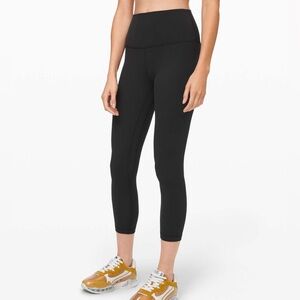 Lululemon Align Crop 23" size 0 in Black